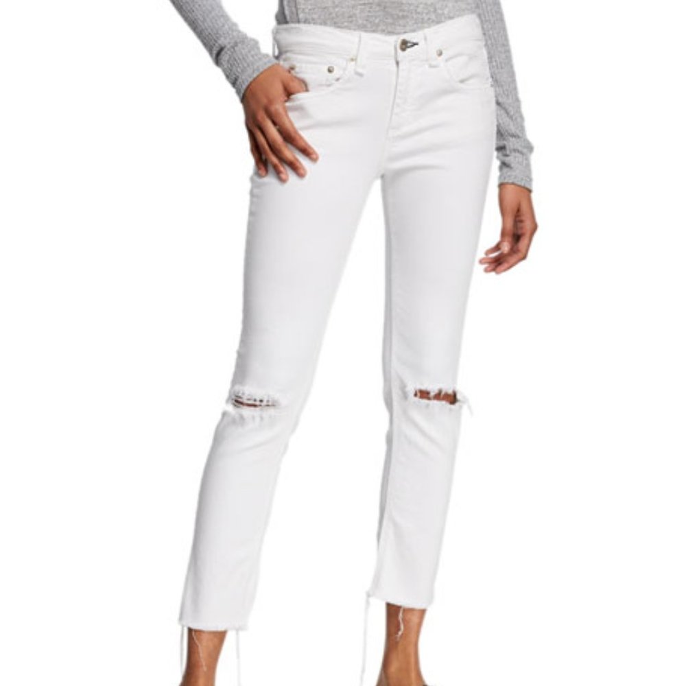 Rag & Bone Dre Low-Rise Ankle Jeans NEW